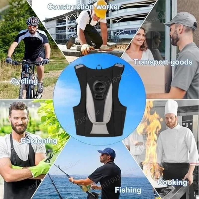 Fishing Vest - Summer Water Circulation Physical Cooling Vest