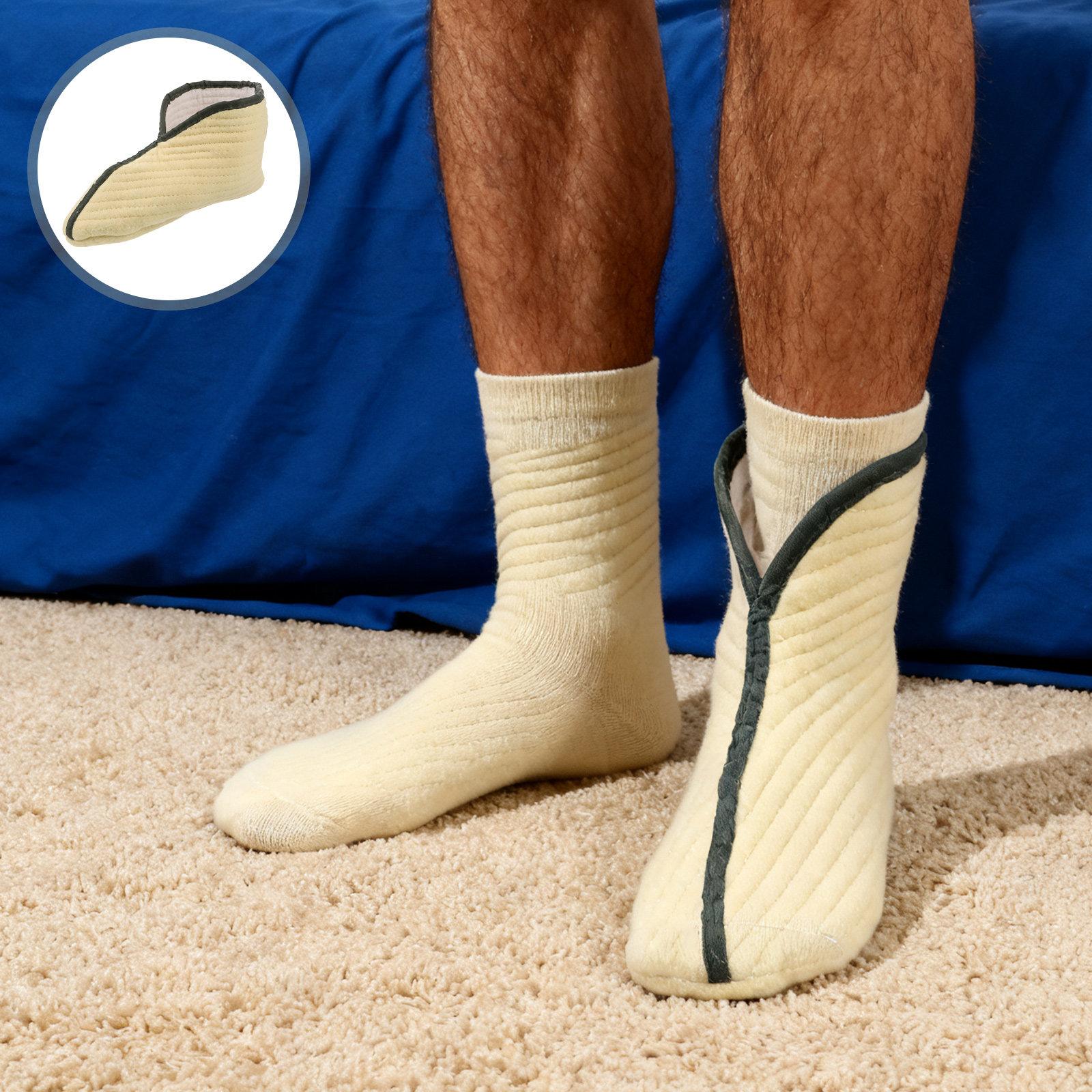 2Pairs Winter Snow Boot Liners - Fishing Socks recension och pris