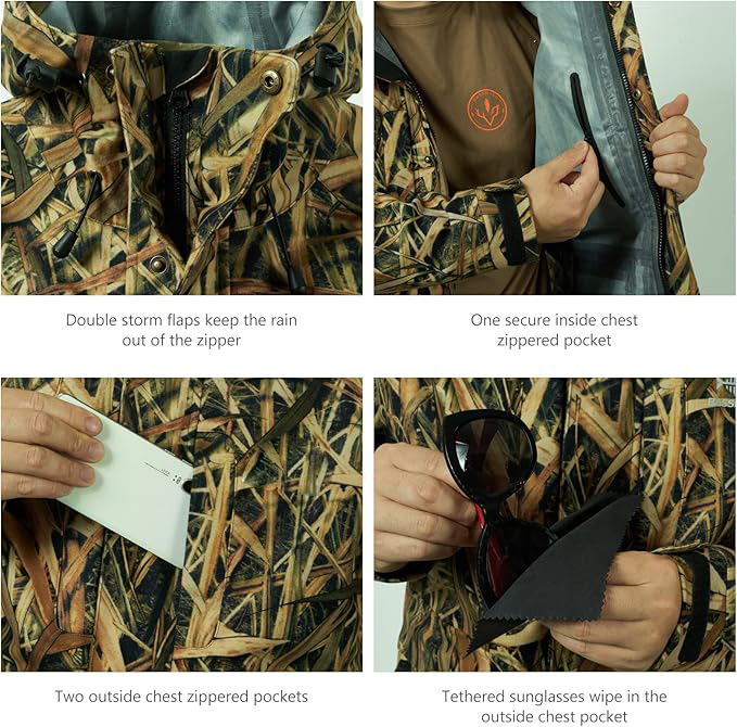 Men's 9 Pockets Walker Breatha - Fishing Jacket Waterproof recension och pris
