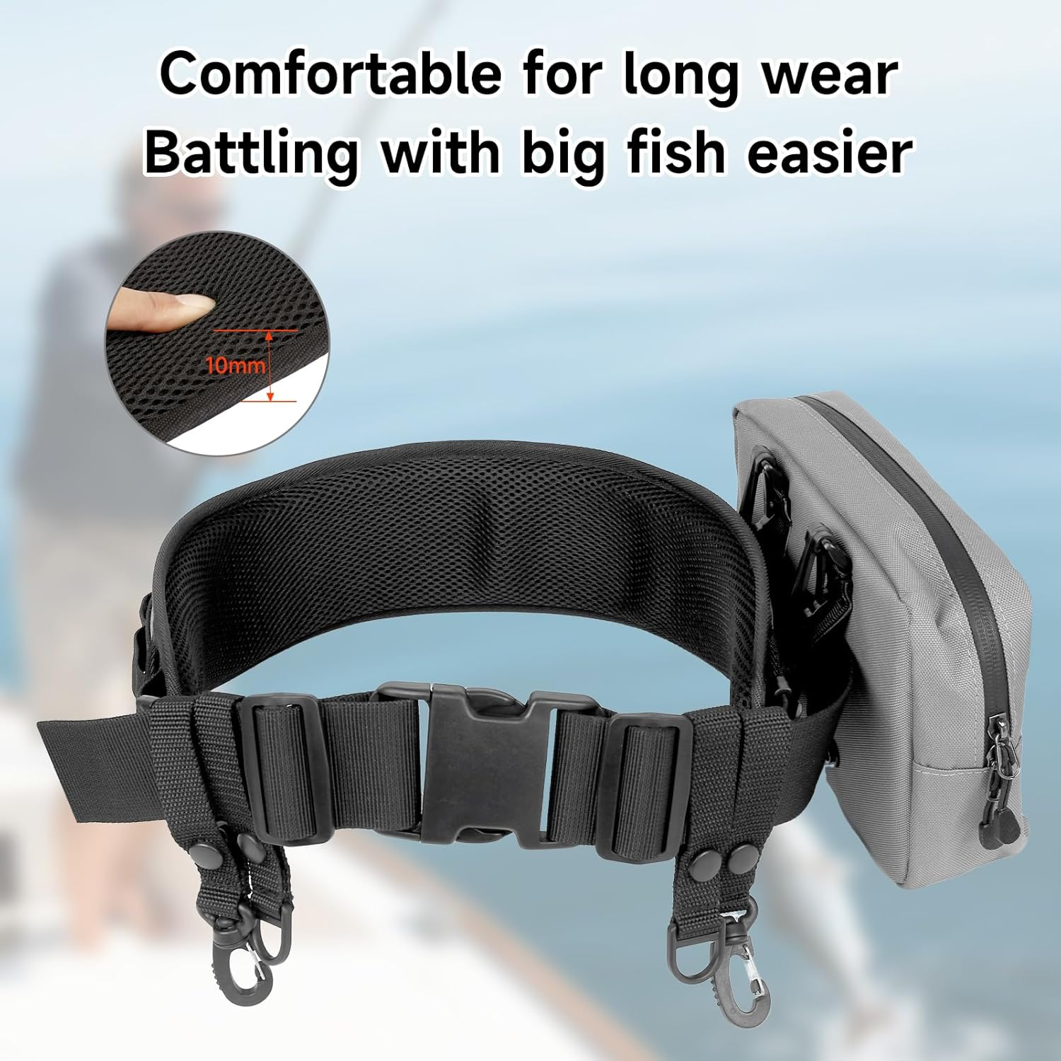 SANLIKE Fishing Belt Rod Holde - Fishing Belt recension och pris
