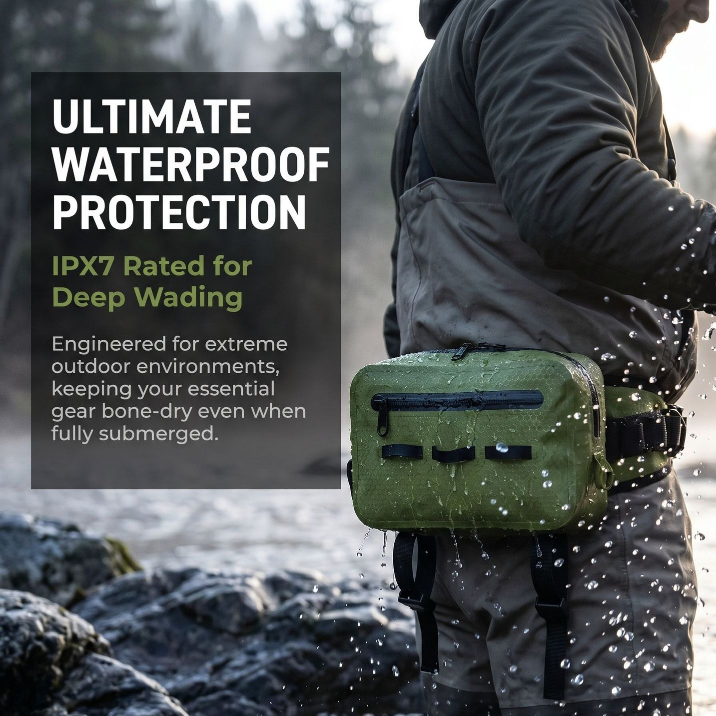 Waist Bag Lure Bag Multifuncti - Fishing Bag Waterproof recension och pris