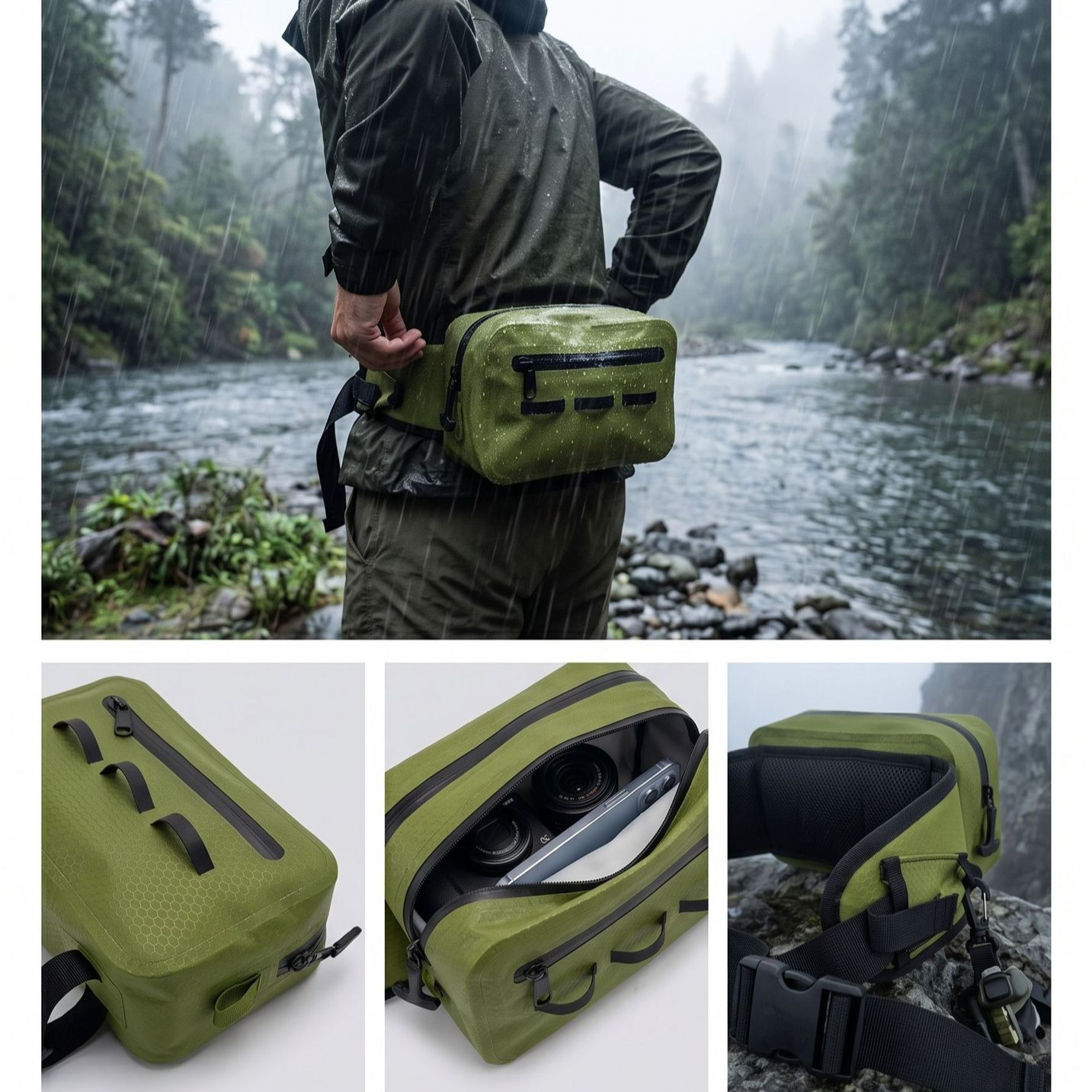 Waist Bag Lure Bag Multifuncti - Fishing Bag Waterproof recension och pris