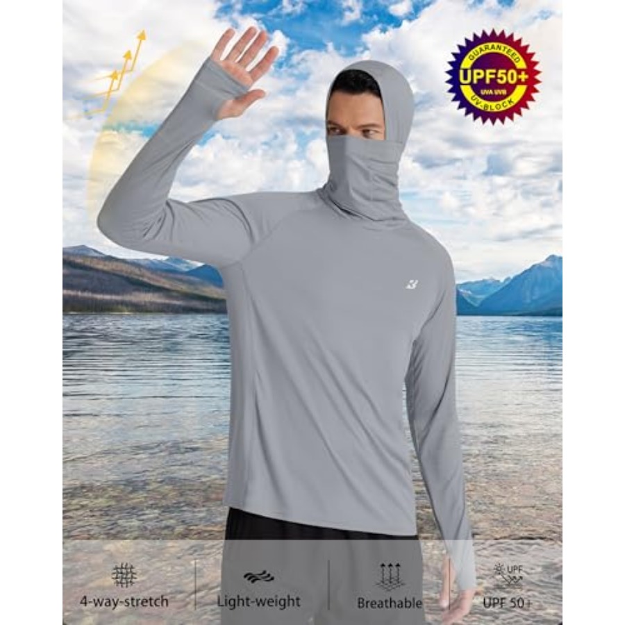 Roadbox UPF 50+ Men's Hooded F - Fishing Hoodie recension och pris