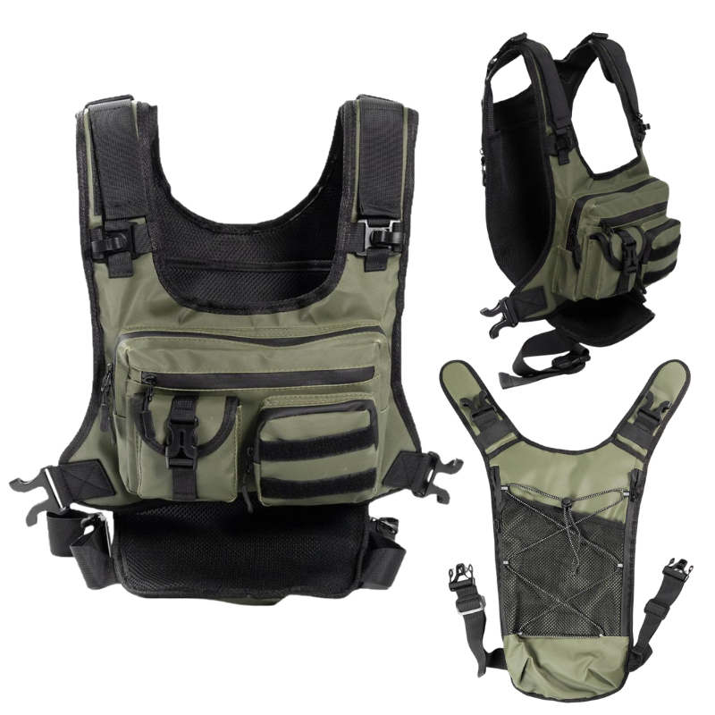 Multi Pocket Outdoor Tactical  - Fishing Vest recension och pris