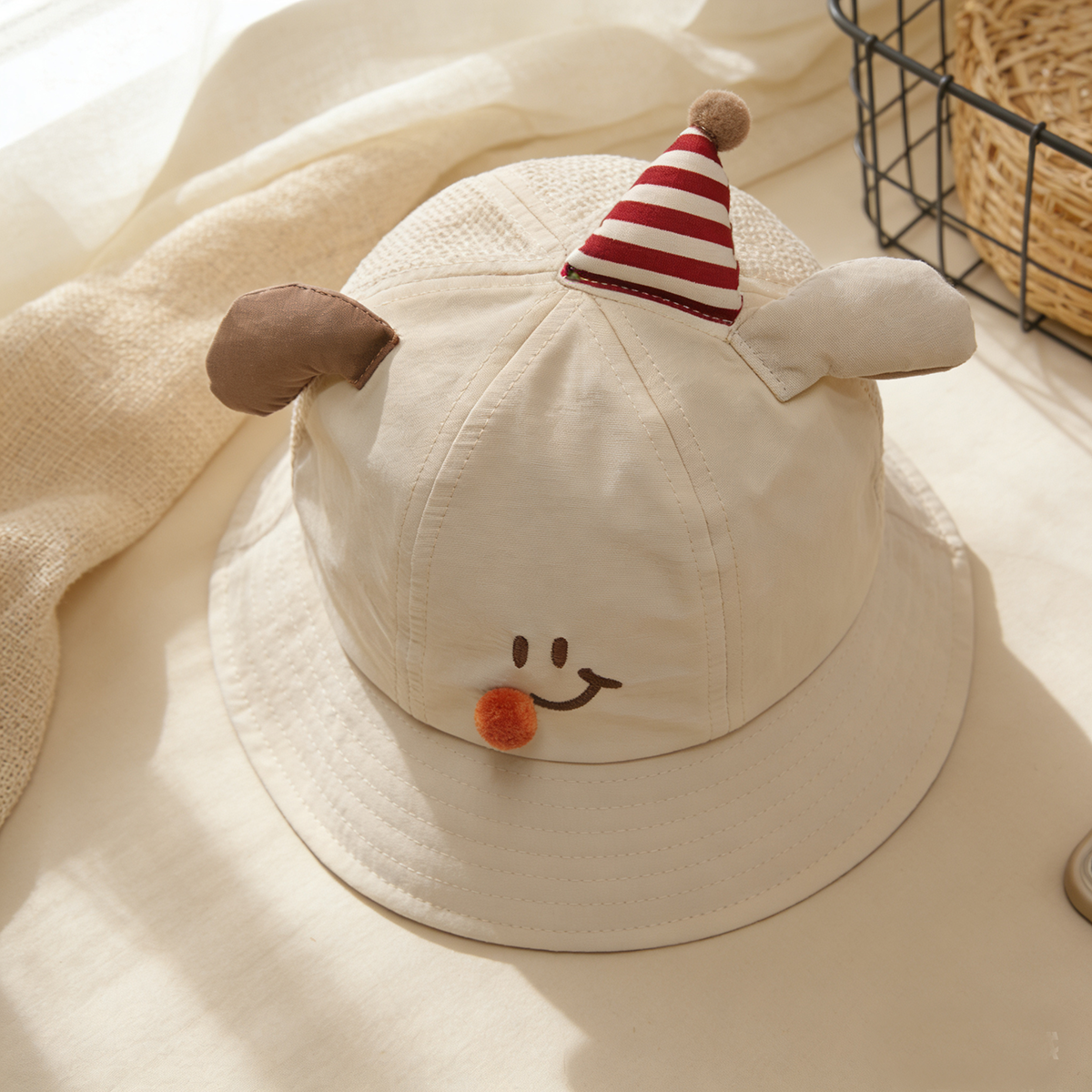 Cute birthday-themed embroider - Fishing Hat recension och pris
