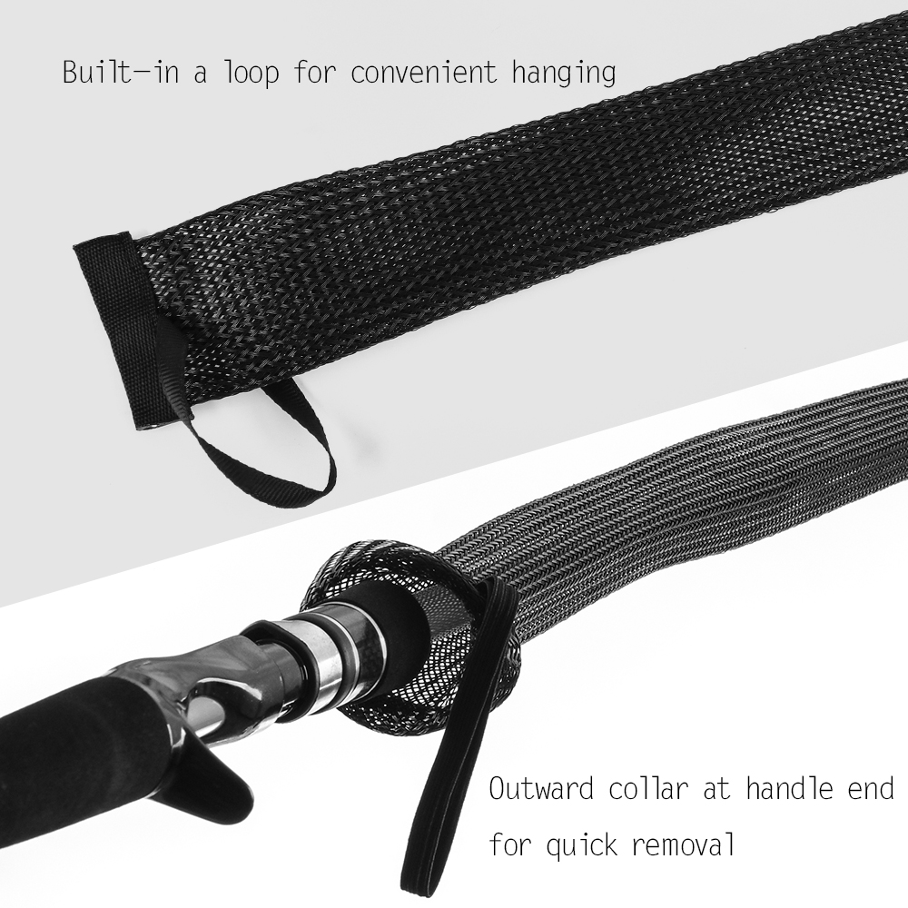 Fishing Rod Cover Spinning Rod - Fishing Socks recension och pris