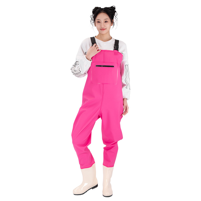 Pink Lady PVC waterproof Overa - Fishing Waders recension och pris