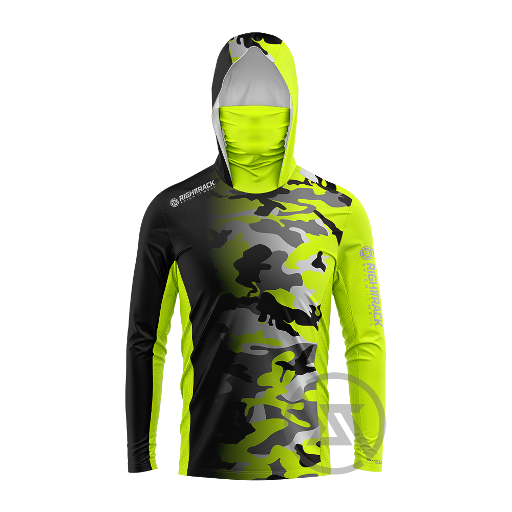 Men's UV Mask Hooded Performan - Fishing Shirt Uv Protection recension och pris